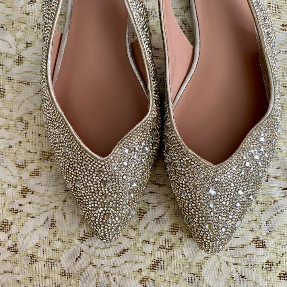 Madden Girl Valentino Rivale Rhinestone Embellished Women's Shoes